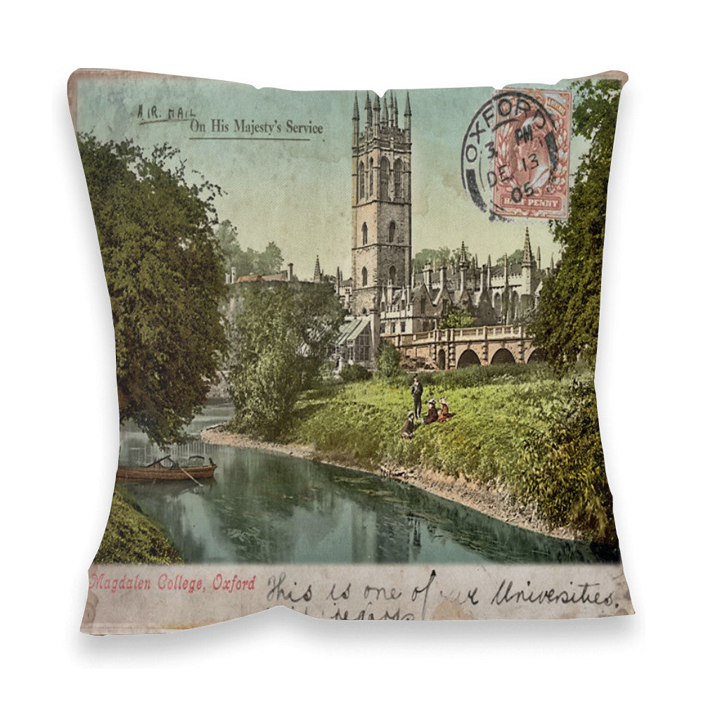 Magdalen College, Oxford Fibre Filled Cushion