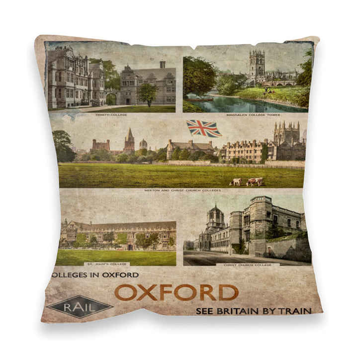 Oxford Colleges Fibre Filled Cushion