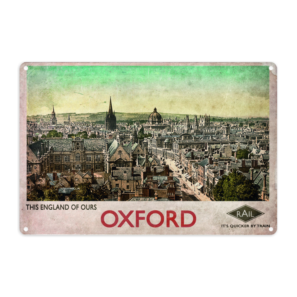 Oxford Metal Sign