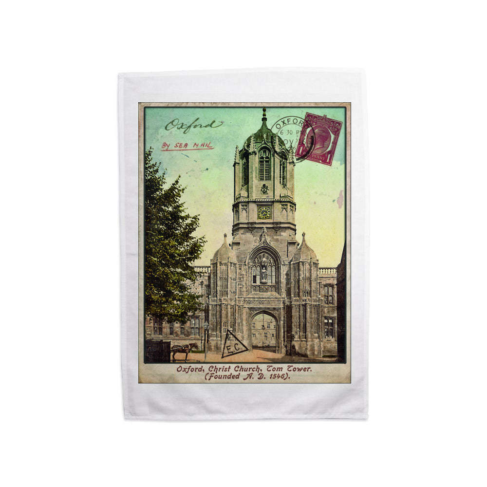 Christ Church College, Oxford Tea Towel