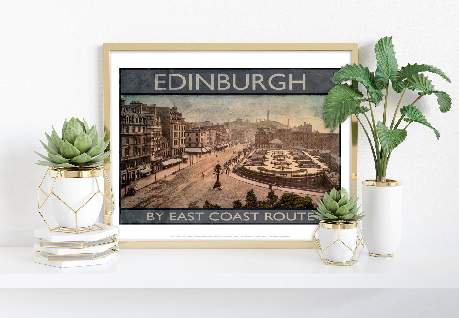 Edinburgh, Scotland - Art Print