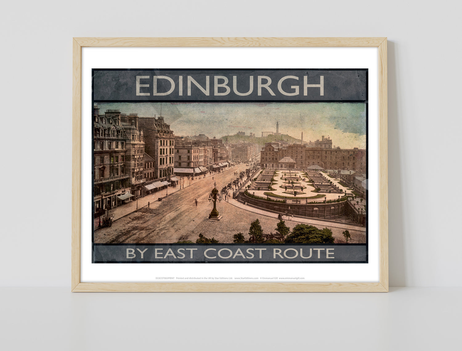 Edinburgh, Scotland - Art Print