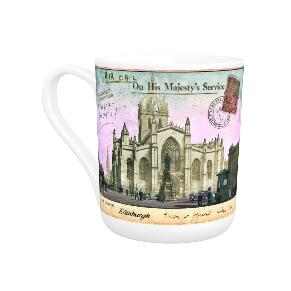 St Giles Church, Edinburgh Bone China Mug