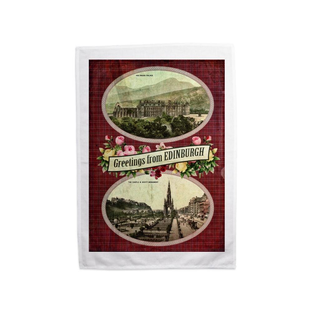 Edinburgh, Scotland Tea Towel