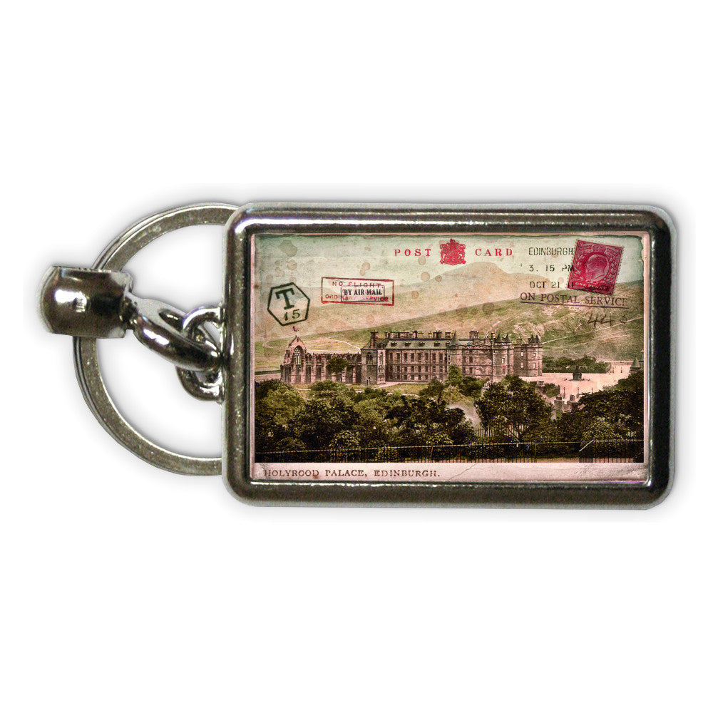 Holyrood Palace, Edinburgh, Scotland Metal Keyring