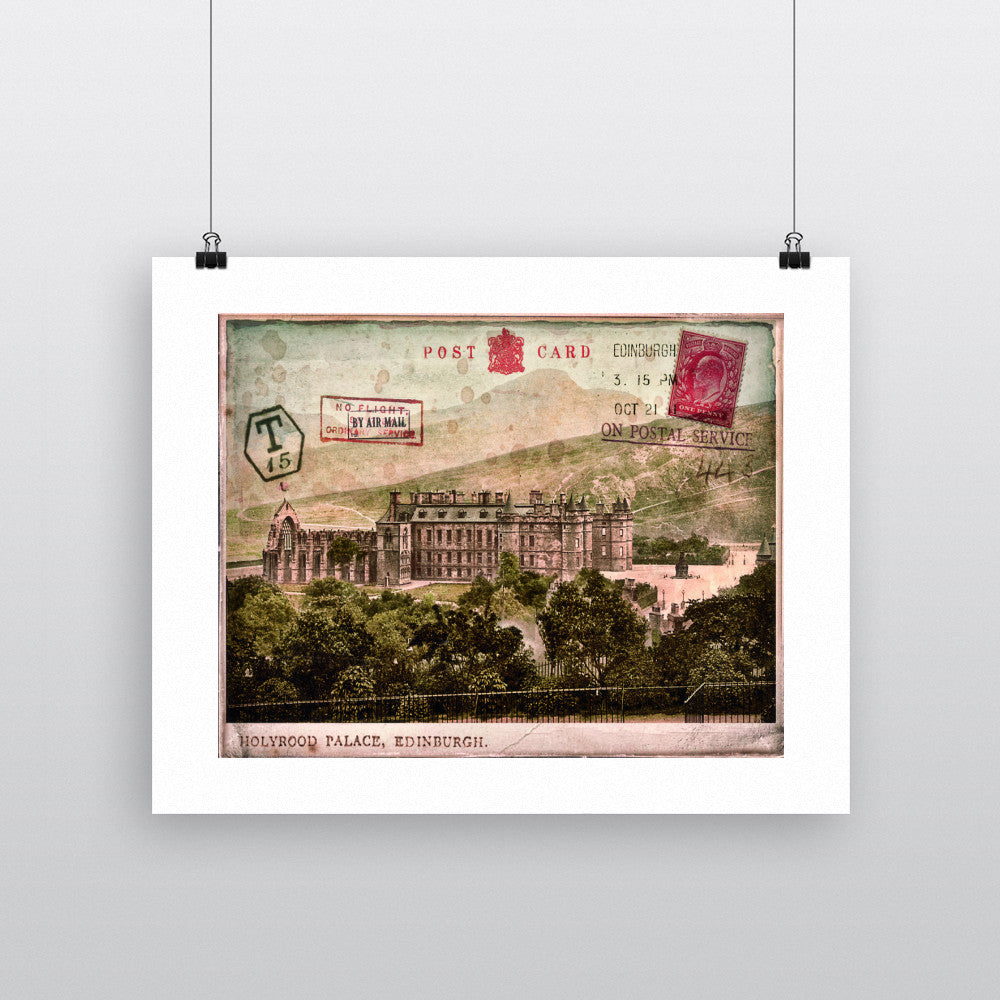 Holyrood Palace, Edinburgh, Scotland - Art Print