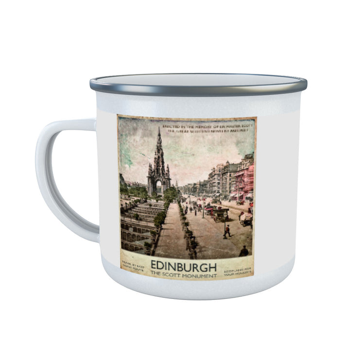 The Scott Monument, Edinburgh Enamel Mug