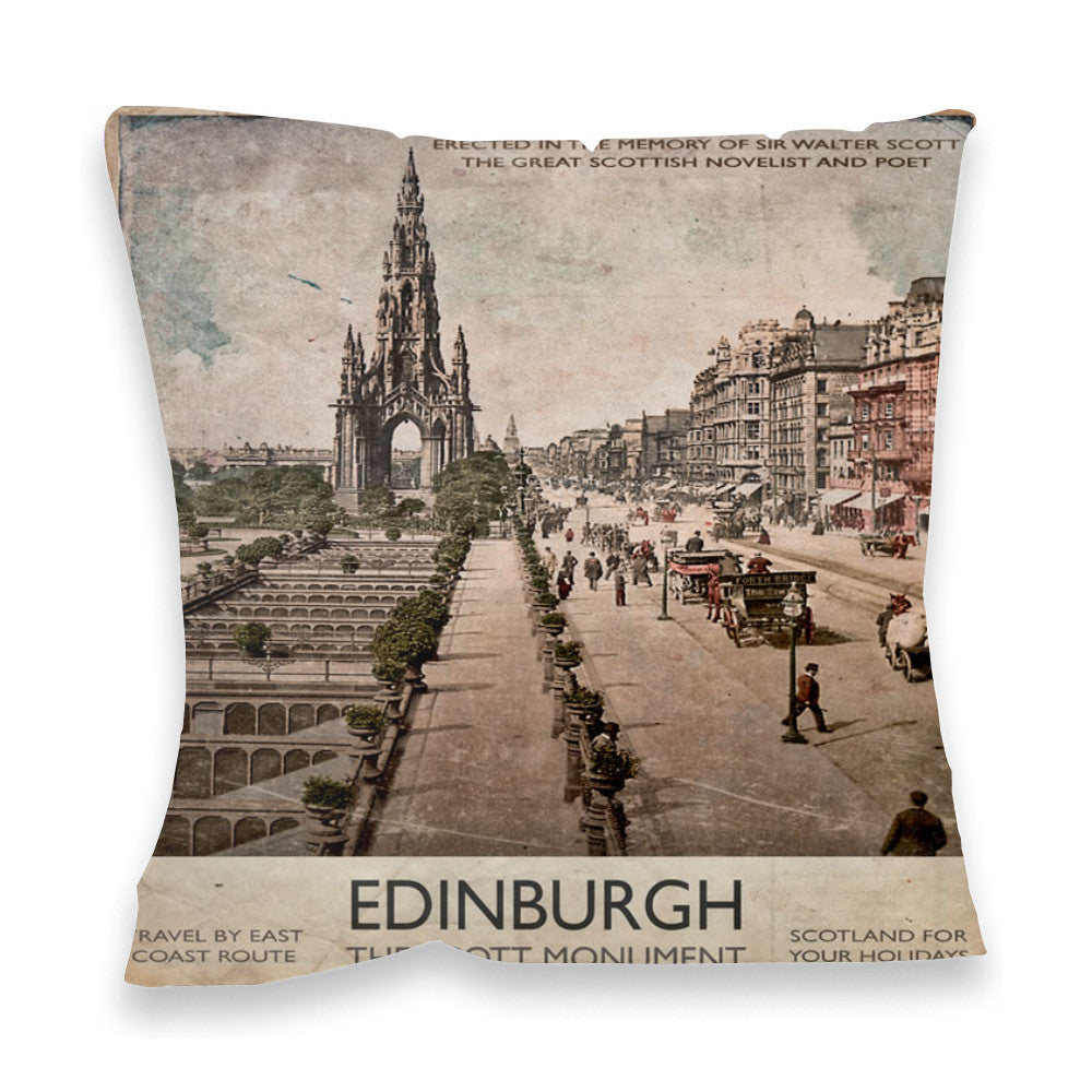 The Scott Monument, Edinburgh Fibre Filled Cushion