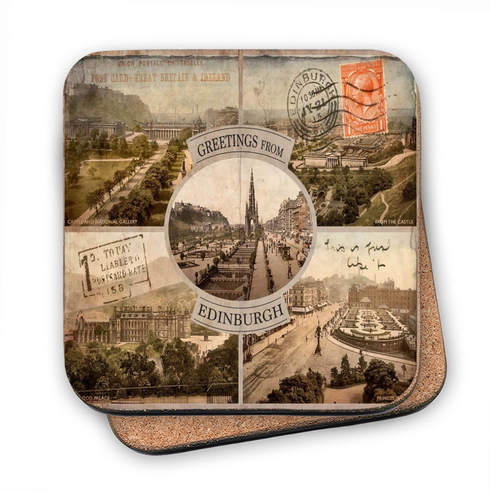 Edinburgh, Scotland MDF Coaster