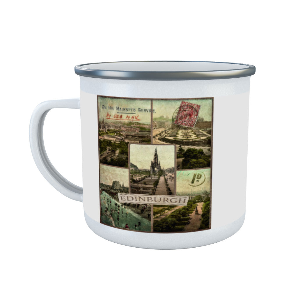 Edinburgh, Scotland Enamel Mug