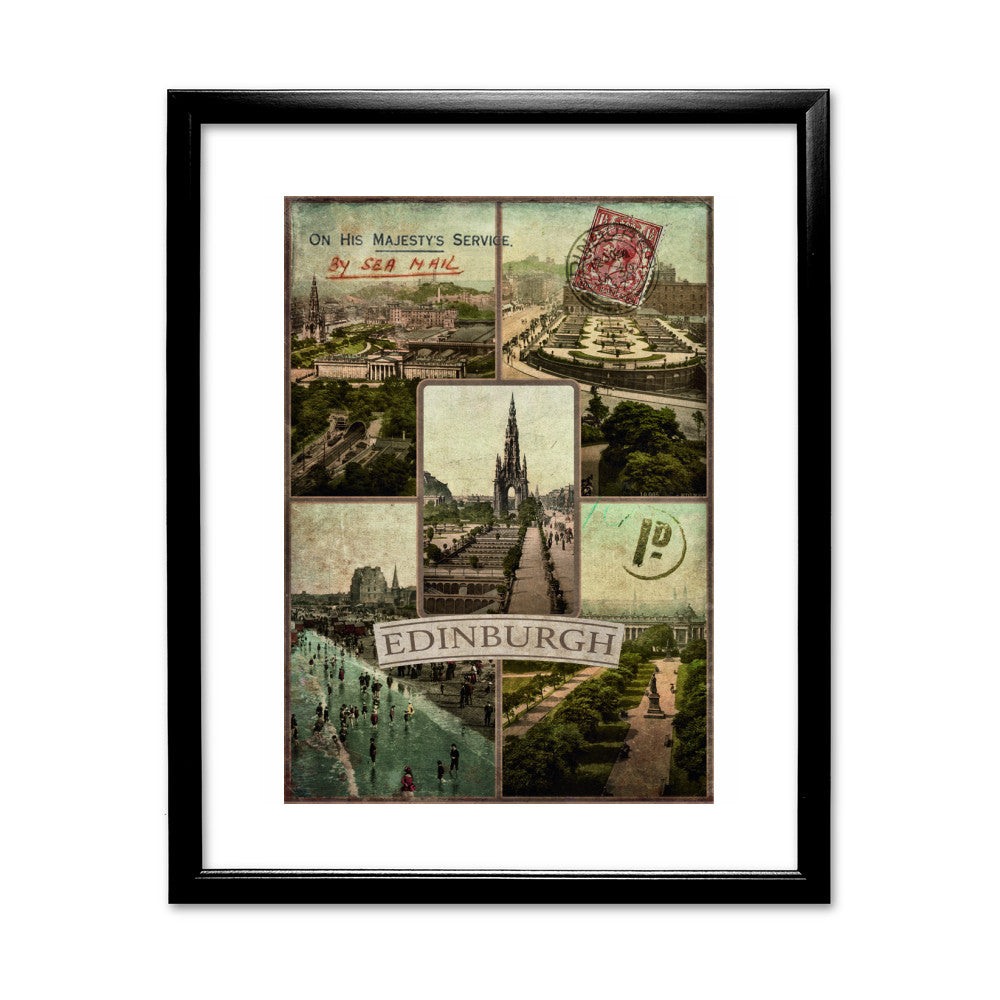 Edinburgh, Scotland - Art Print