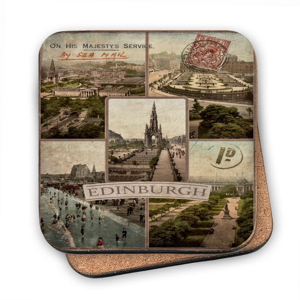 Edinburgh, Scotland MDF Coaster