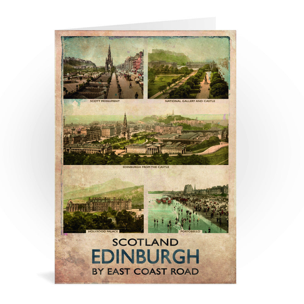 Edinburgh, Scotland Greeting Card 7x5