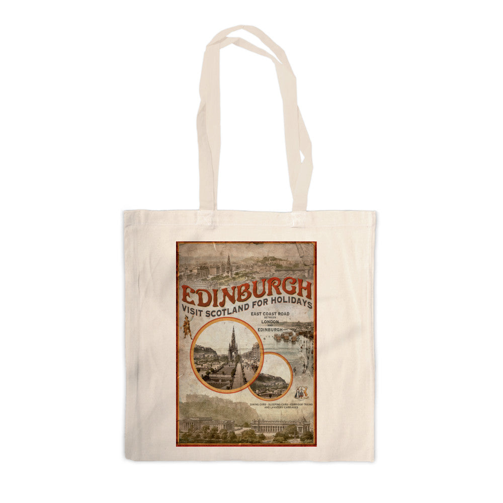 Edinburgh, Scotland Canvas Tote Bag