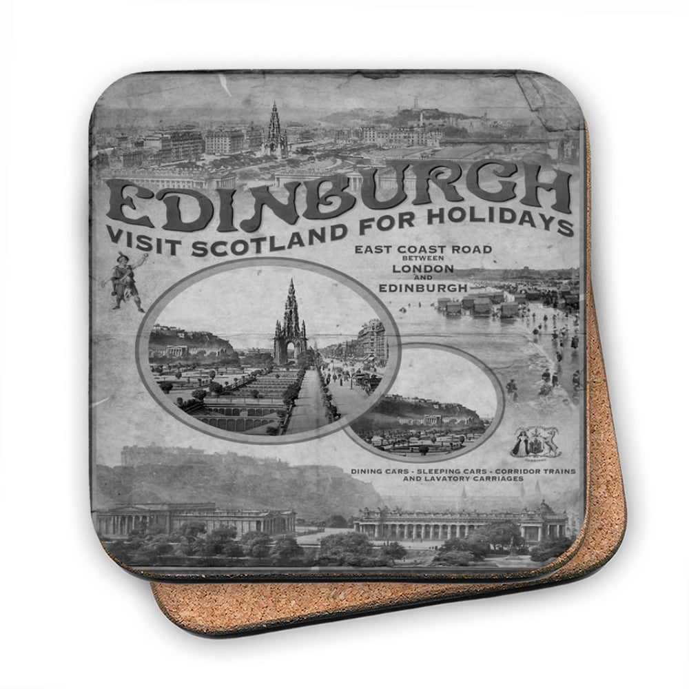 Edinburgh, Scotland MDF Coaster