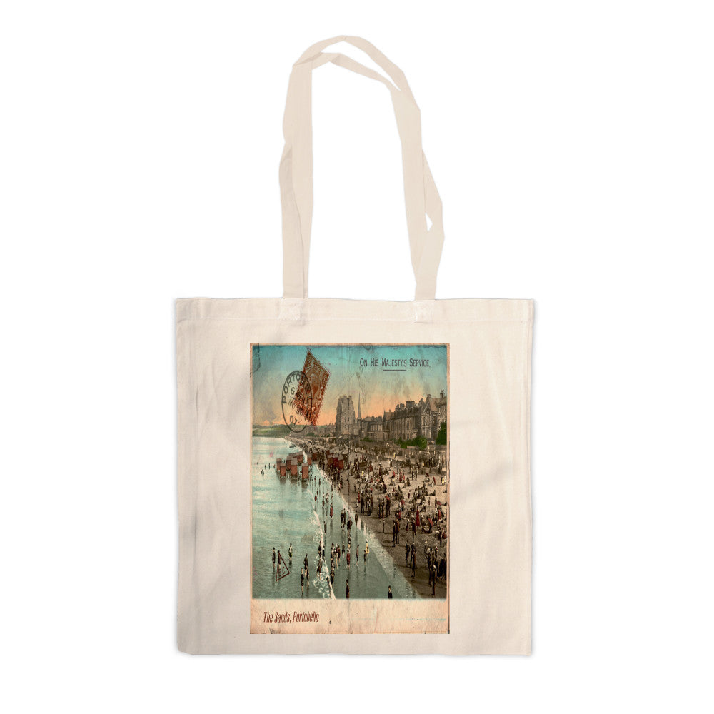 The Sands, Portobello, Scotland Canvas Tote Bag