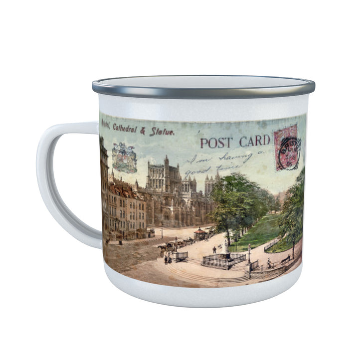 Bristol Cathedral Enamel Mug