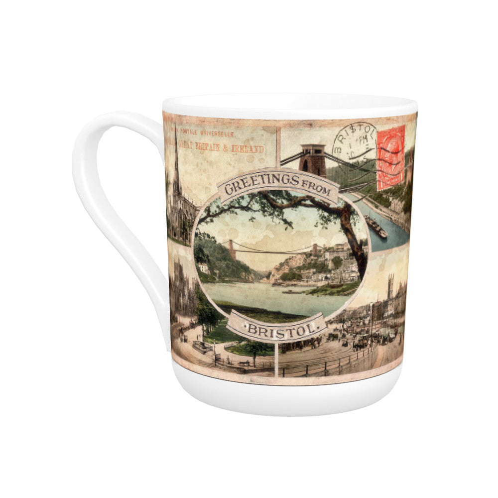 Greetings from Bristol Bone China Mug