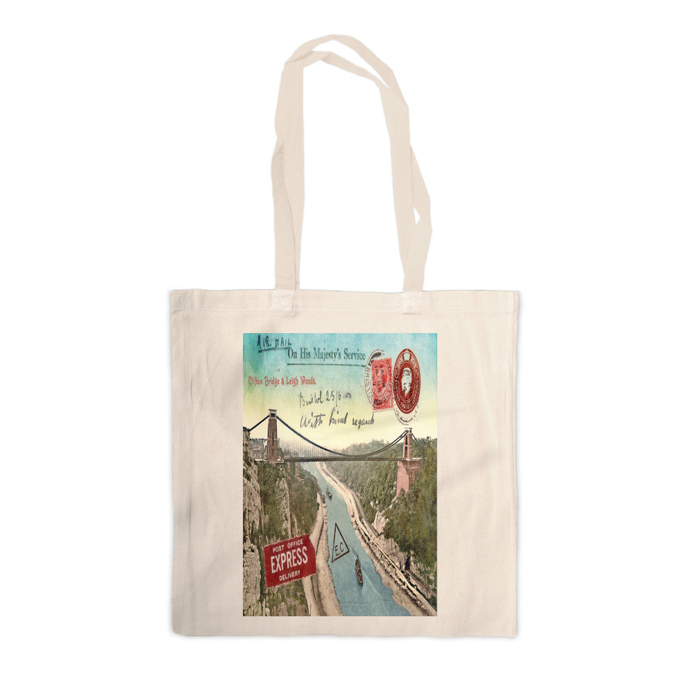 Clifton Suspension Bridge, Bristol Canvas Tote Bag