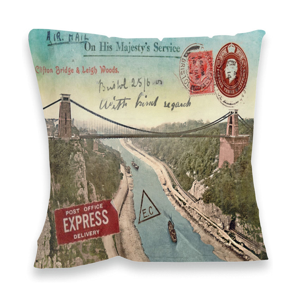 Clifton Suspension Bridge, Bristol Fibre Filled Cushion