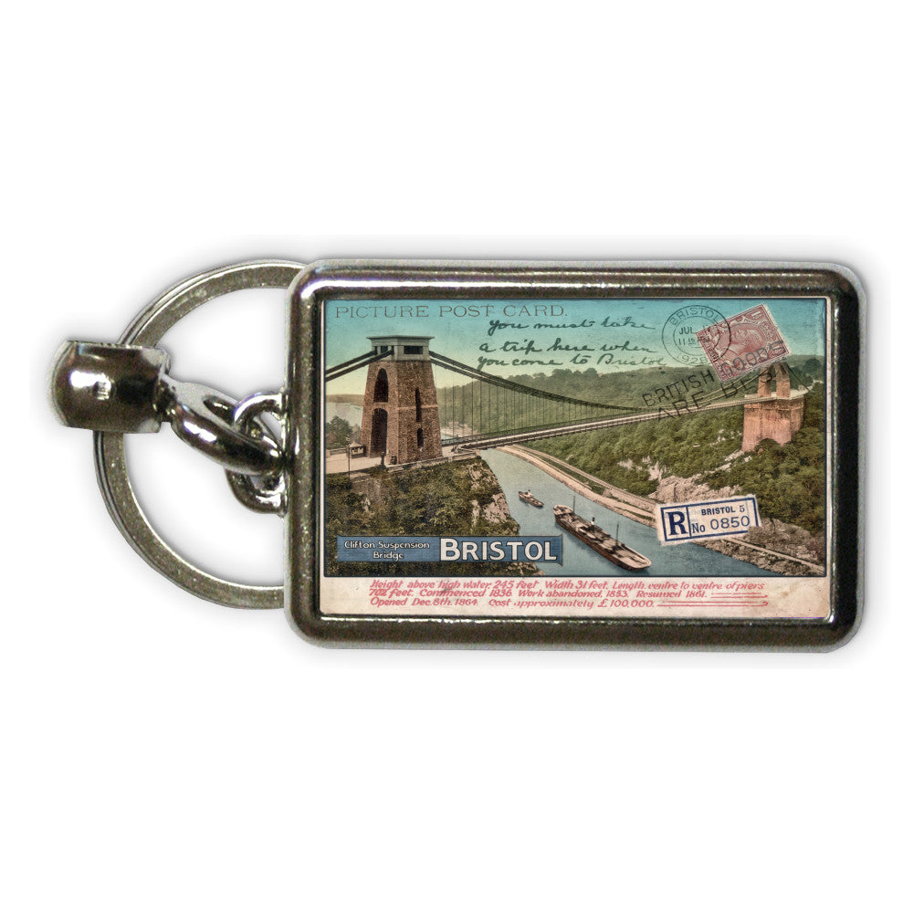 Clifton Suspension Bridge, Bristol Metal Keyring