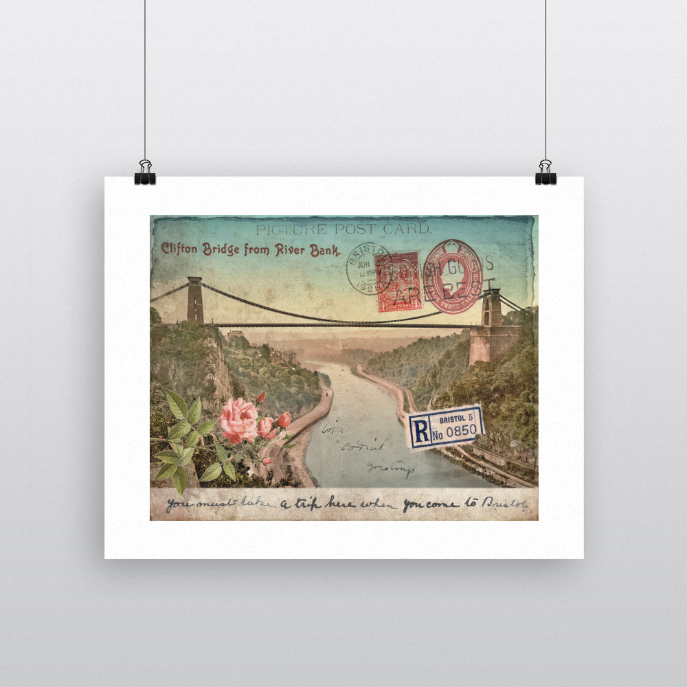 Clifton Suspension Bridge, Bristol - Art Print