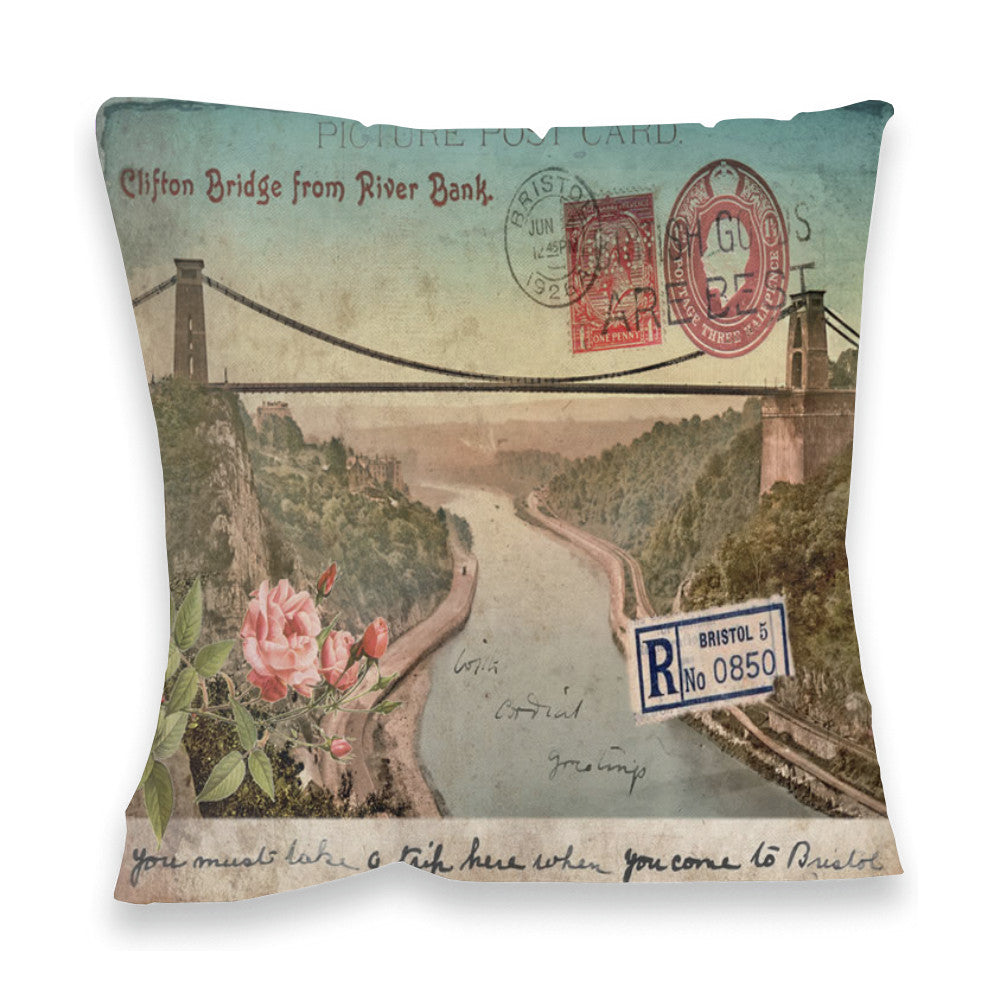 Clifton Suspension Bridge, Bristol Fibre Filled Cushion