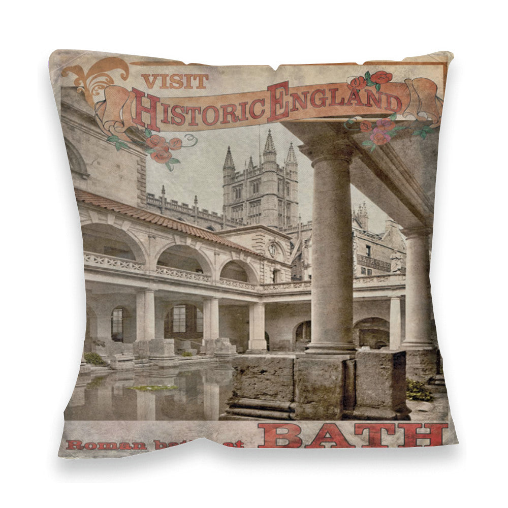 Roman Baths, Bath Fibre Filled Cushion