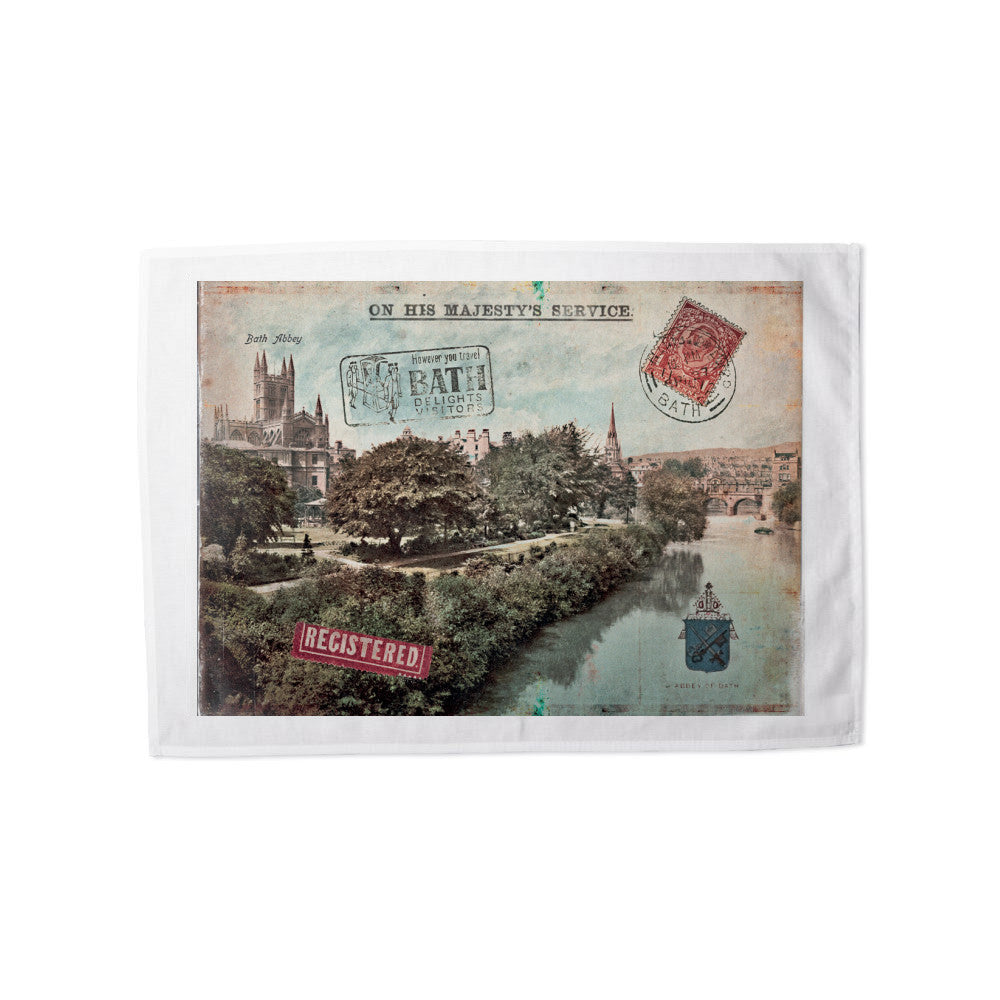 Bath Abbey Tea Towel