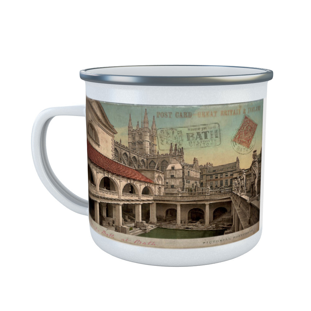 Roman Baths, Bath Enamel Mug