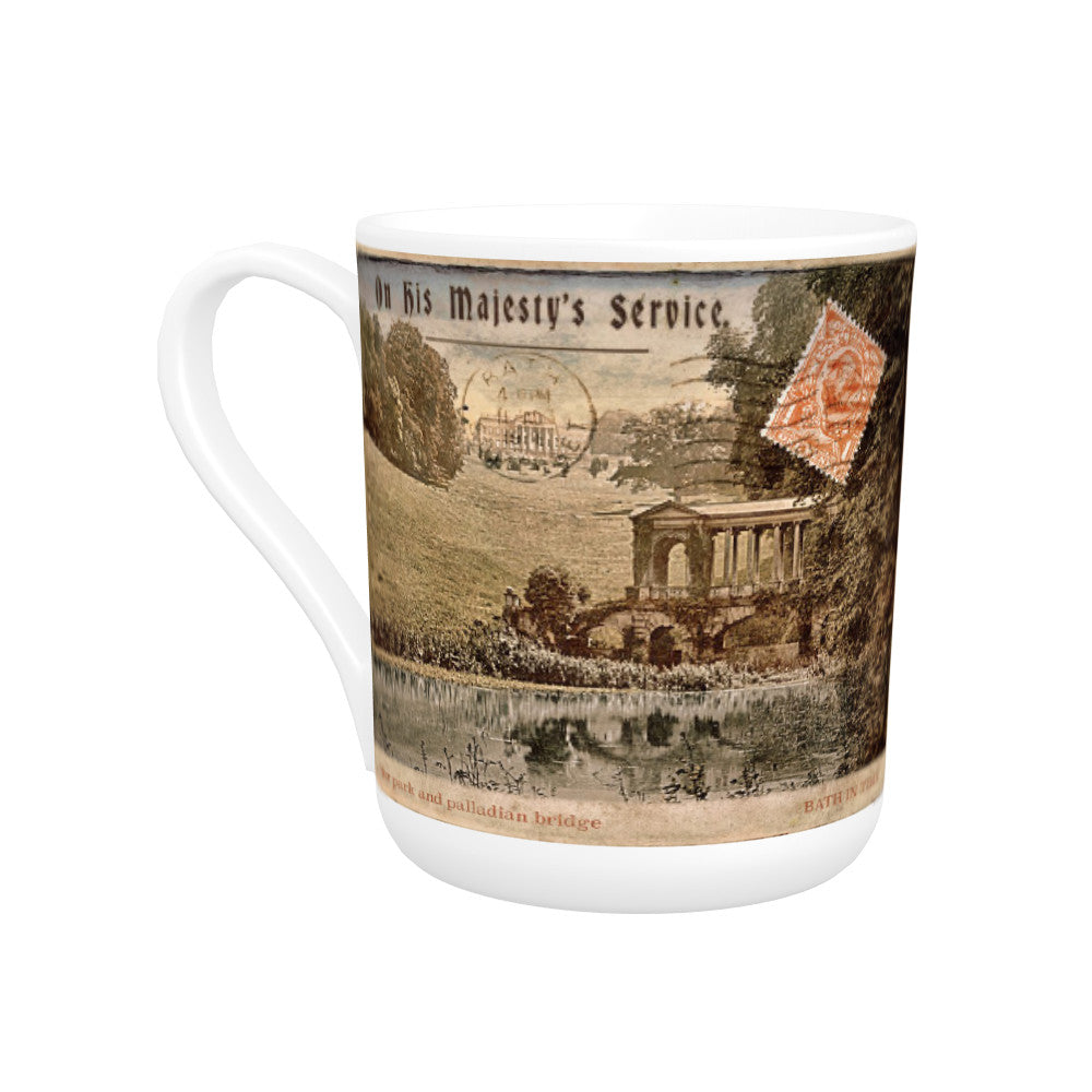 Prior Park and Palladian Bridge, Bath Bone China Mug