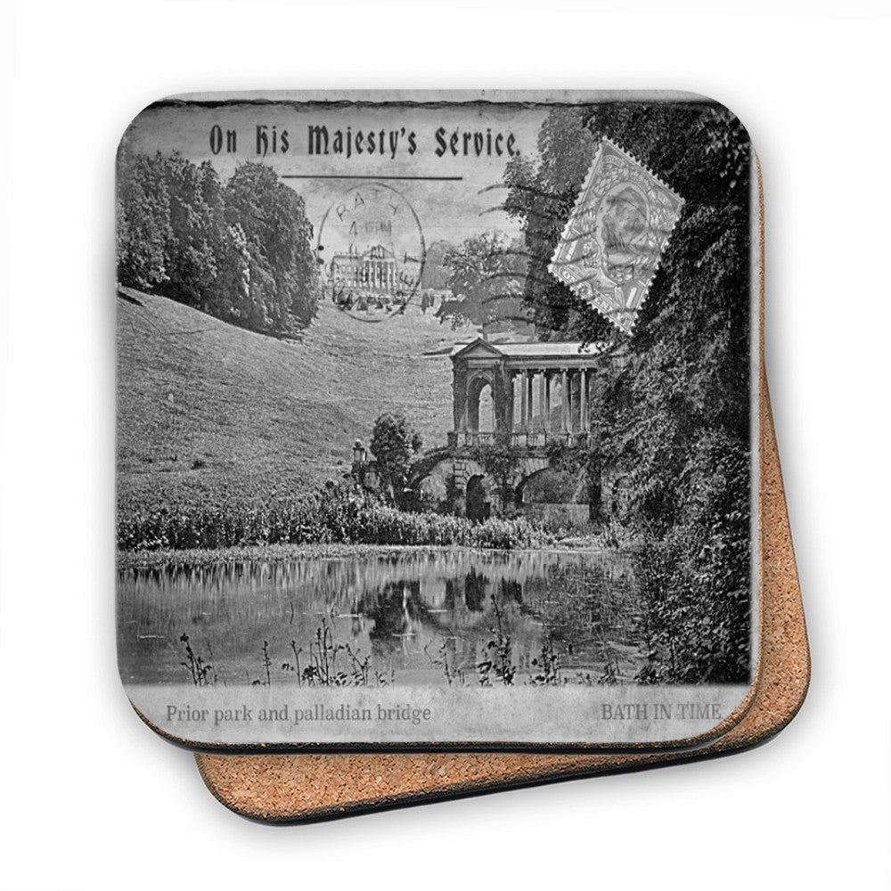 Prior Park and Palladian Bridge, Bath MDF Coaster