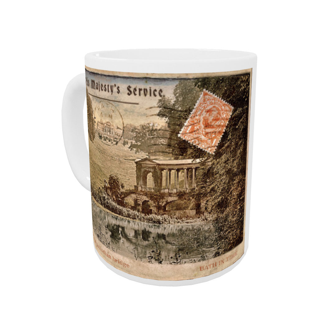 Prior Park and Palladian Bridge, Bath Coloured Insert Mug