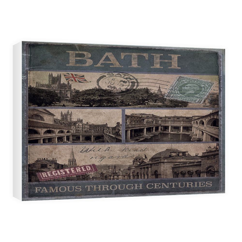 Bath, Famous Through Centuriies 60cm x 80cm Canvas