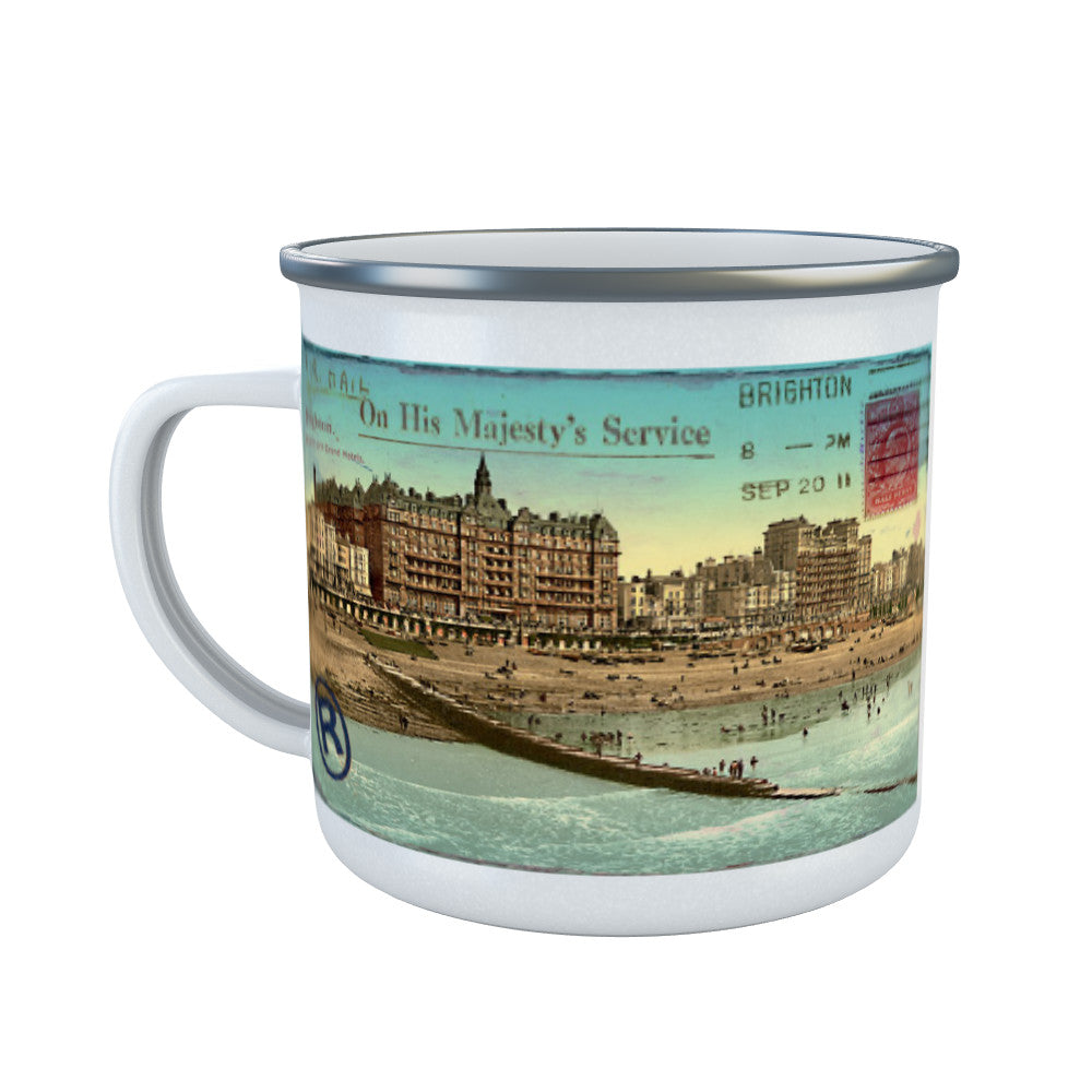 Brighton Enamel Mug