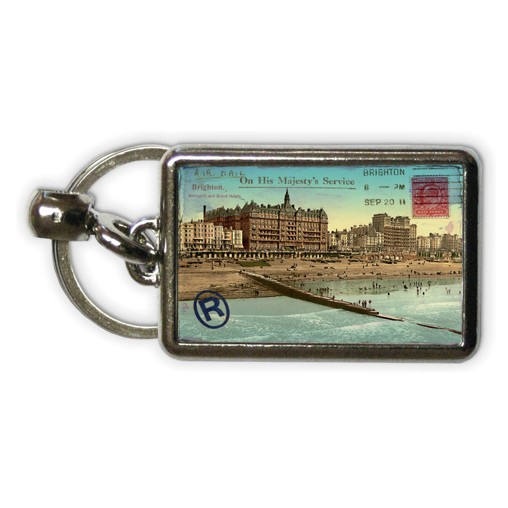 Brighton Metal Keyring