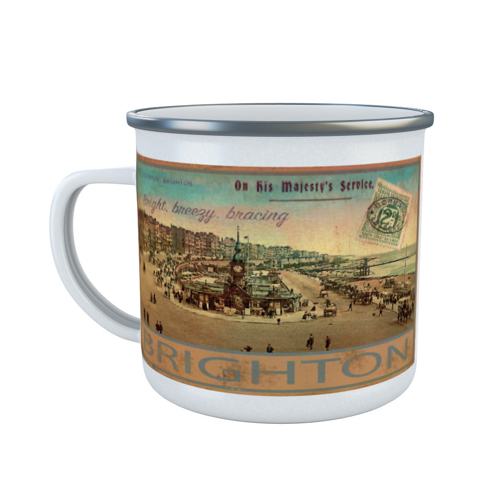 Brighton Enamel Mug