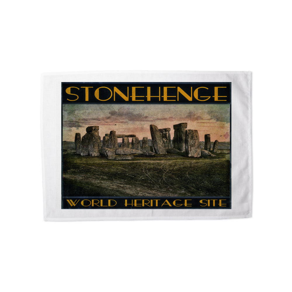 Stonehenge, Wiltshire Tea Towel