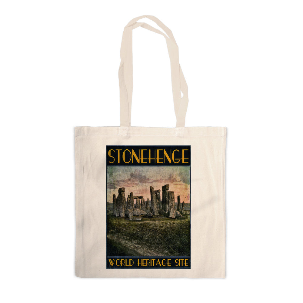 Stonehenge, Wiltshire Canvas Tote Bag