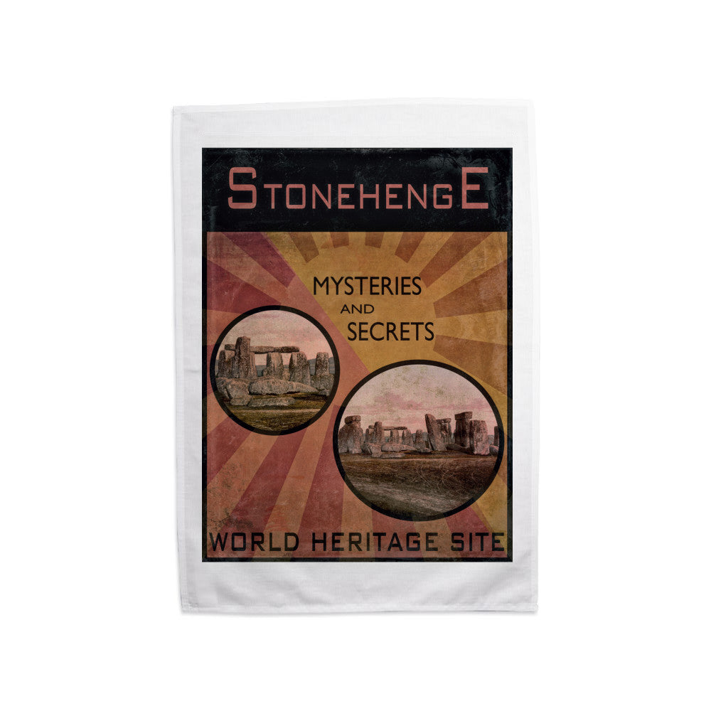 Stonehenge, Wiltshire Tea Towel