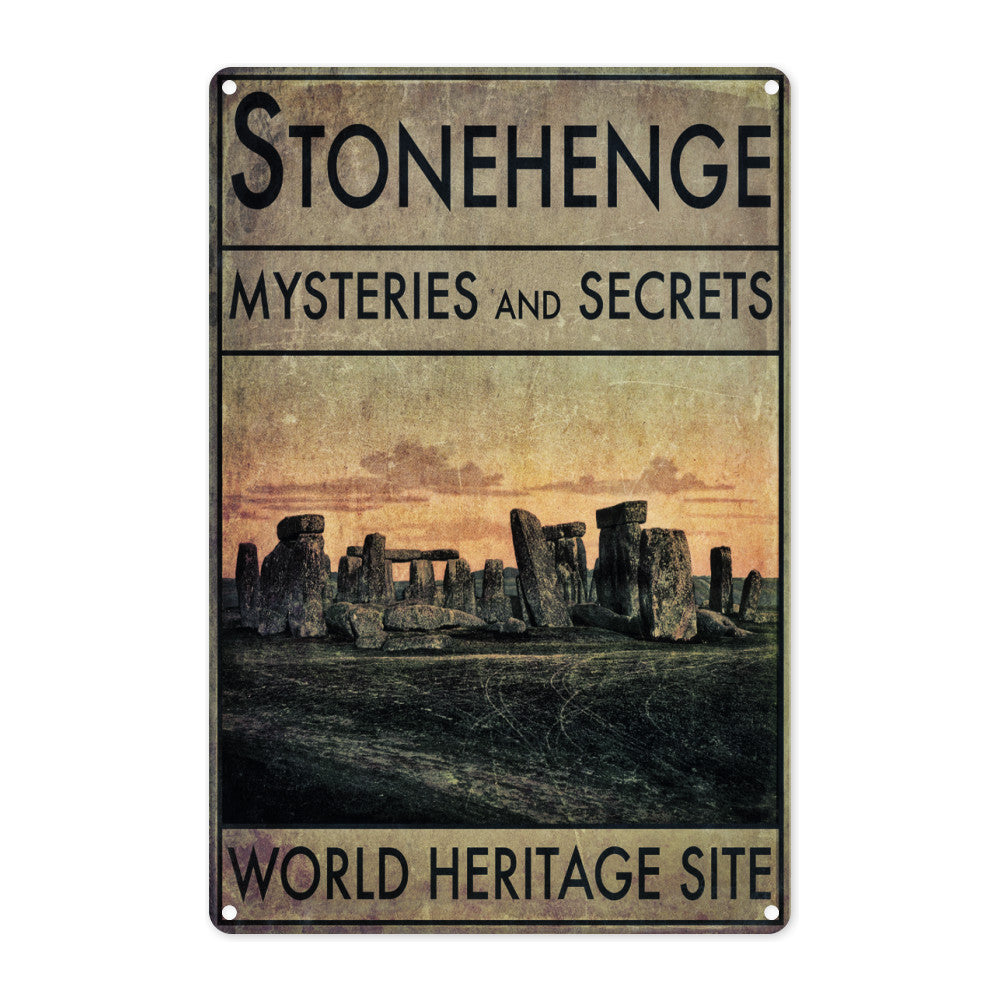 Stonehenge, Wiltshire Metal Sign