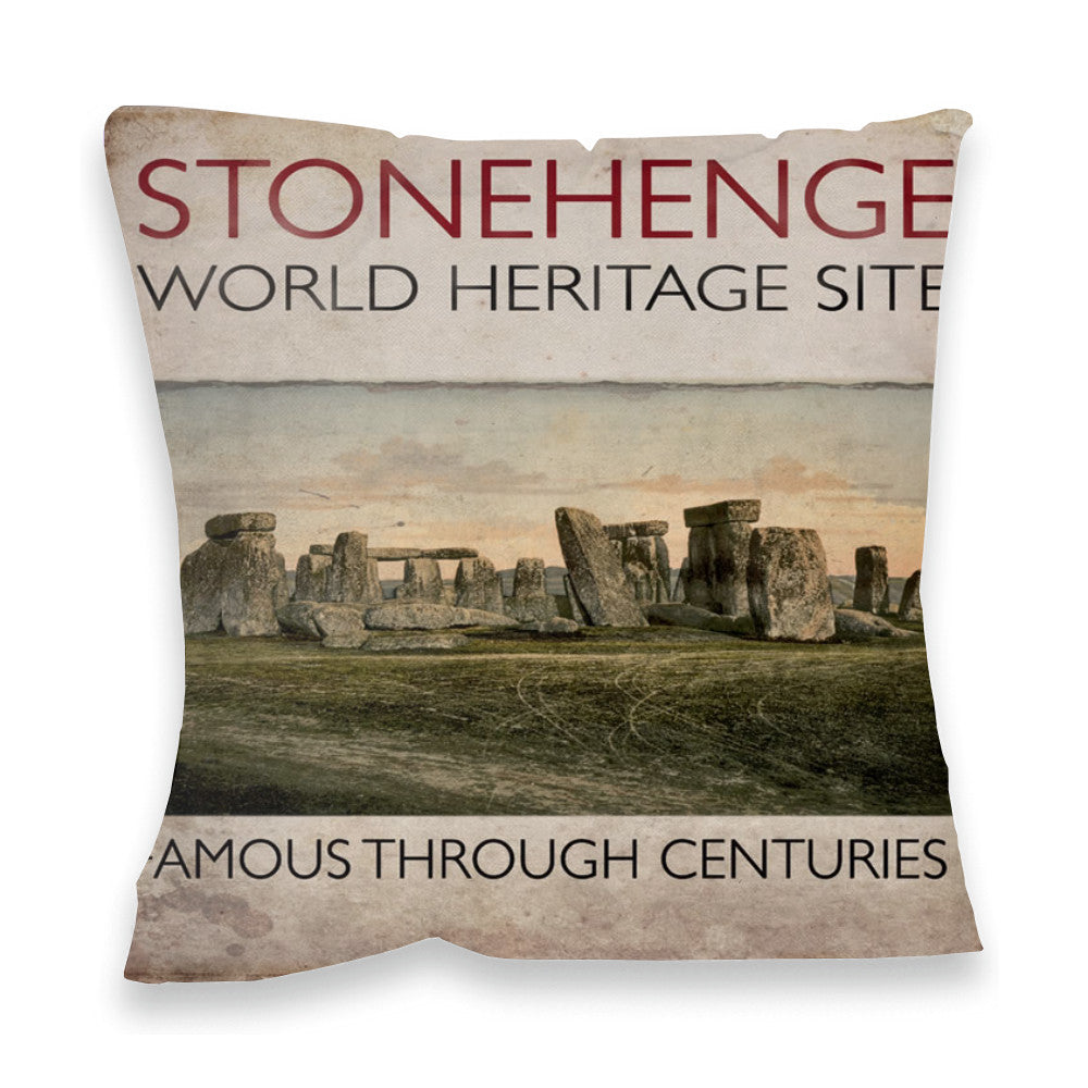 Stonehenge, Wiltshire Fibre Filled Cushion