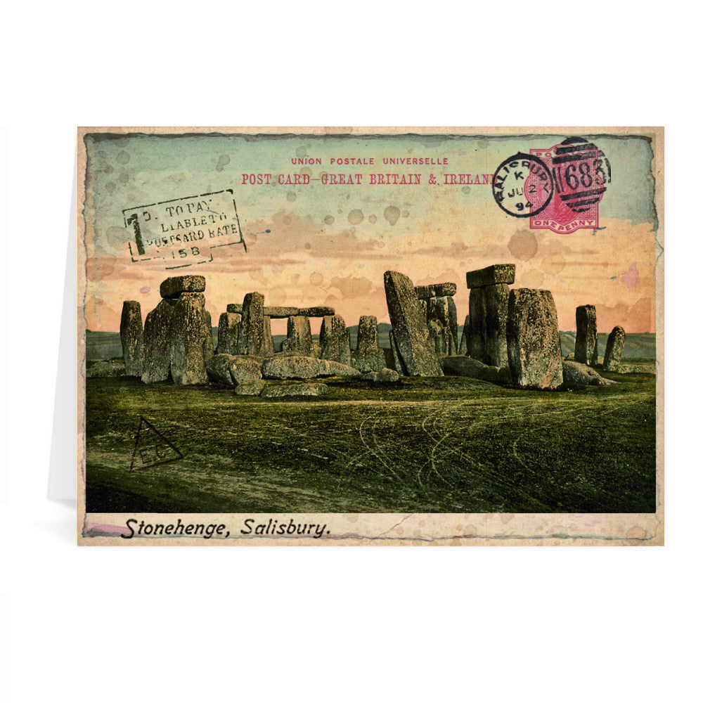 Stonehenge, Wiltshire Greeting Card 7x5