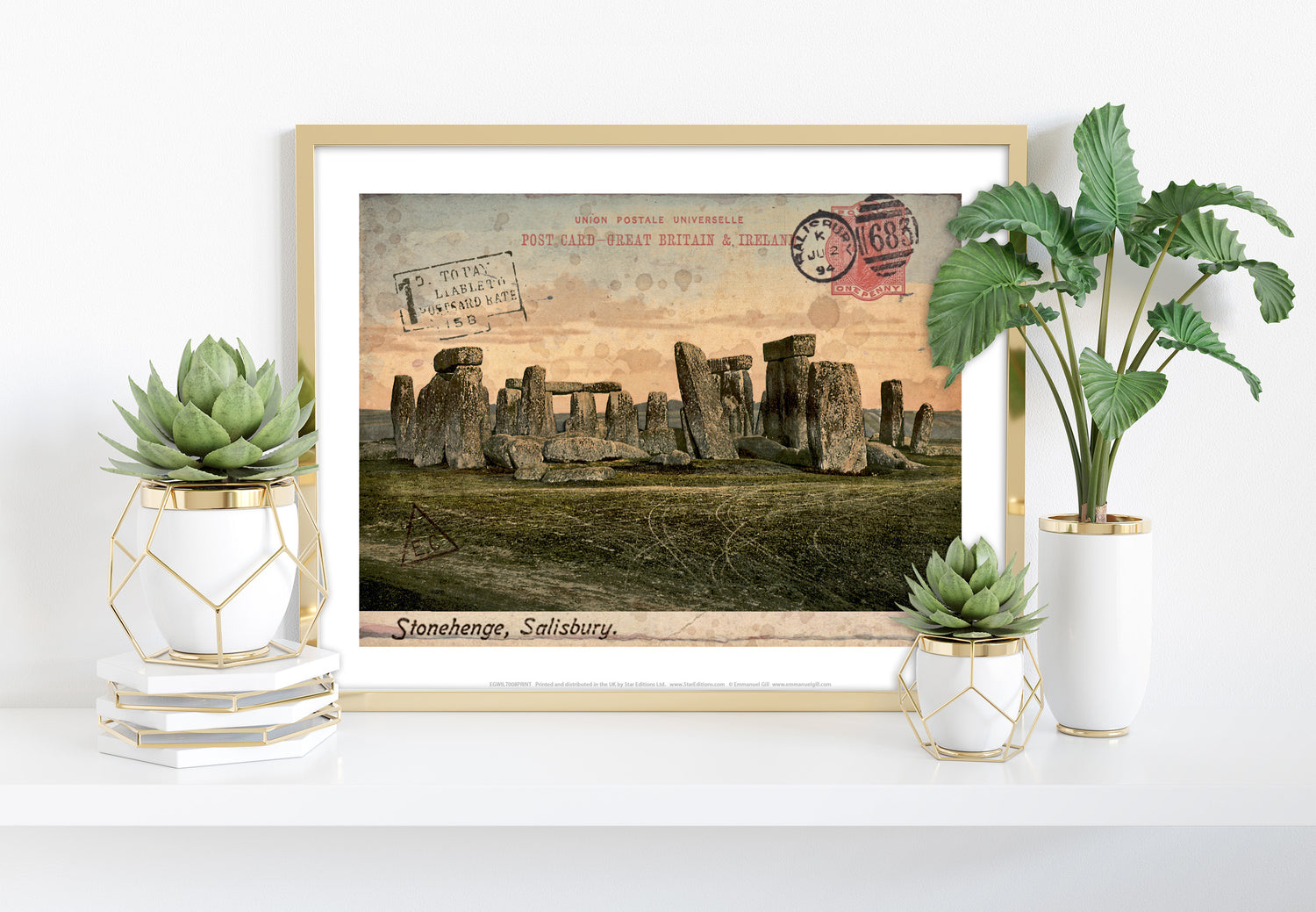 Stonehenge, Wiltshire - Art Print