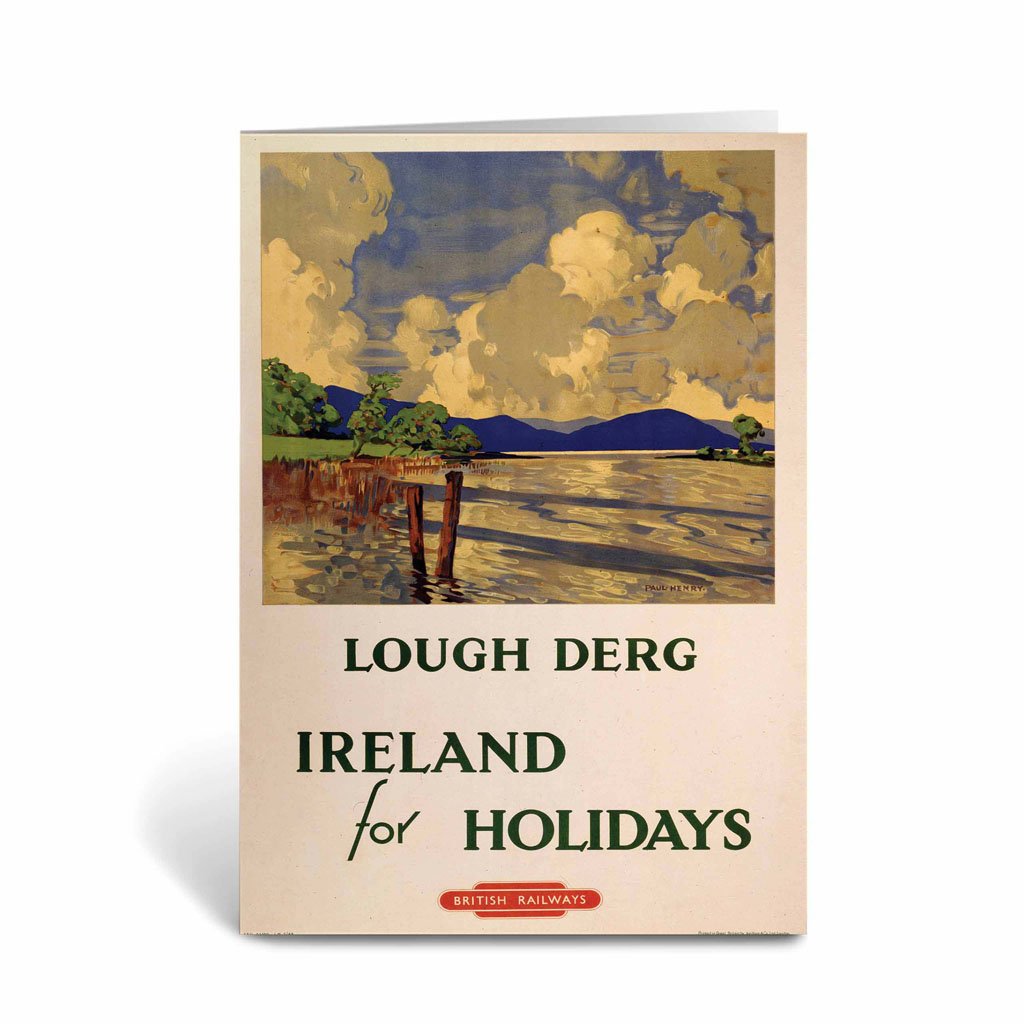 Lough Derg - Ireland for Holidays Greeting Card