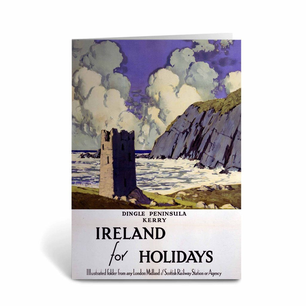 Dingle Peninsula Kerry - Irland for Holidays Greeting Card