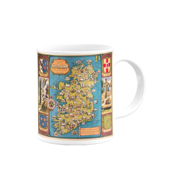 Map of Ireland Mug