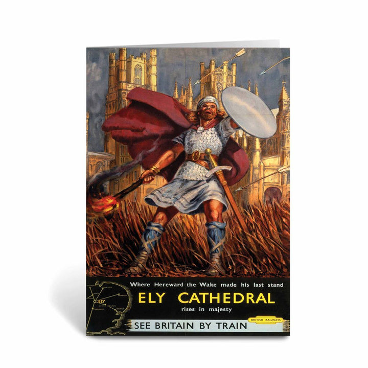 Hereward the Wake Ely Cathedral Greeting Card