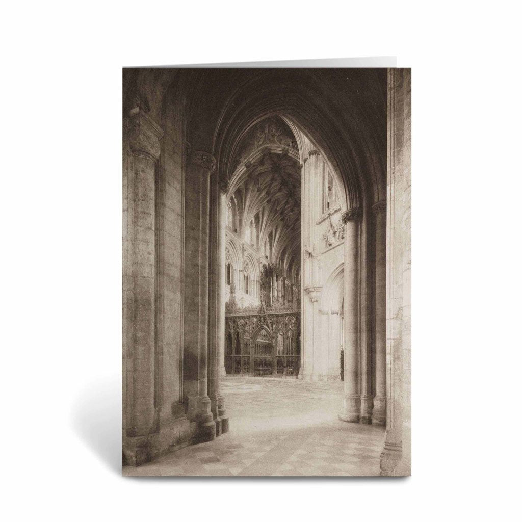 Ely Cathedral intern Greeting Card