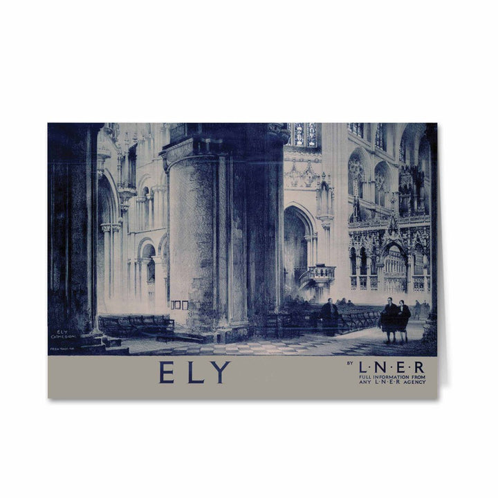 Inside Ely Cathedral Greeting Card